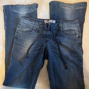 Women's Blue and Navy Jeans